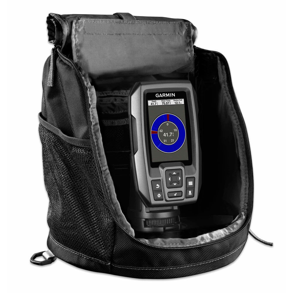 garmin marine fish finders STRIKER 4 Portable Fishfinder Bundle w/77/200kHz Transducer [010-01550-10] tag:bass Stik Elite Canadian Tire Color:Eclipse in Garmin Navionics+ inland