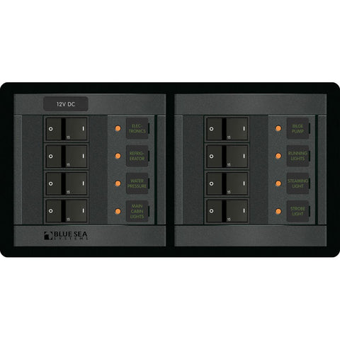 Blue Sea 1225 12V DC 8 Position - Horizontal [1225]
