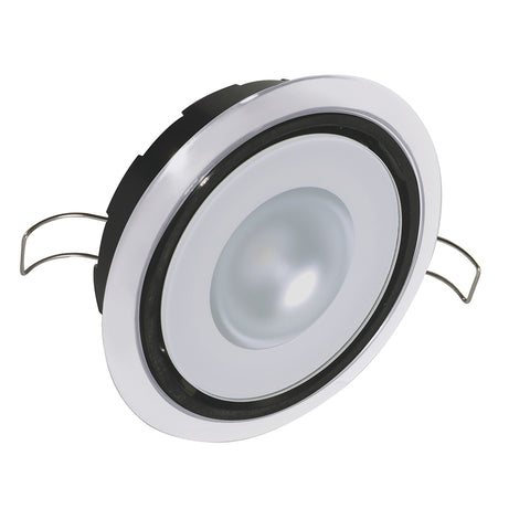 Lumitec Mirage Positionable Down Light - Spectrum RGBW Dimming - White Bezel [115127]