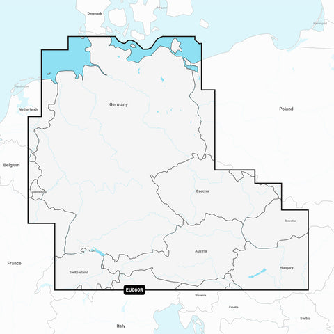 Garmin Navionics+ NSEU060R - Germany, Lakes  Rivers - Inland Marine Chart [010-C1255-20]